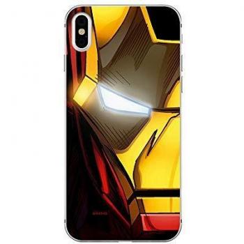 Estuche protector Iron Man para iPhone X/XS