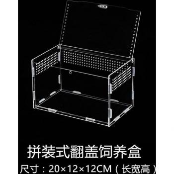 Acrylic Feeding Box for Reptiles