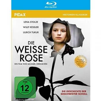 Die weiße Rose / Preisgekrönte Verfilmung über die Geschichte der Geschwister Scholl (Pidax Historien-Klassiker)