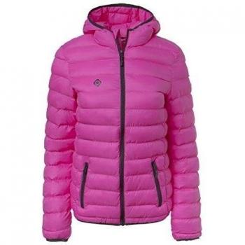 Izas Ailama Mount‑Loft gepolsterte Damenjacke – Pink/Schwarz