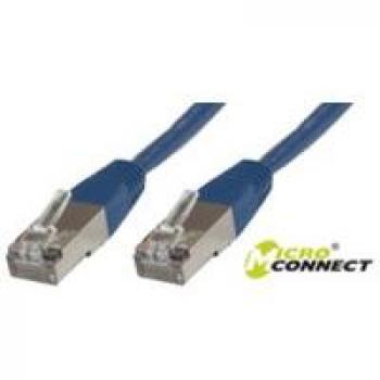 MicroConnect 7m CAT6 LSZH Shielded Ethernet Cable Blue