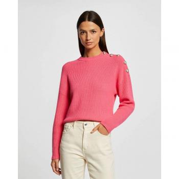 Morgan Damenpullover 232-MARIN Rosa Regular Fit Größe L