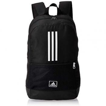Adidas CLAS BP 3S Sac à Dos de Sport Mixte Adulte, Noir/Blanc/Rouge Solaire, FR Unique