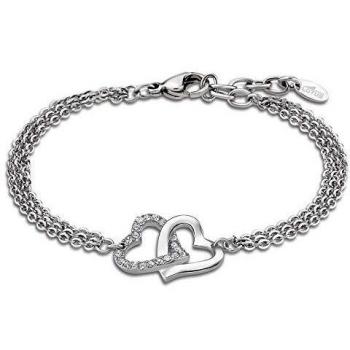 Reggiseno a catena Lotus 21 cm in acciaio inox