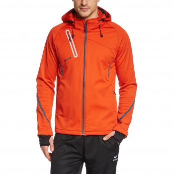 Erima Outdoor SoftShell Function Jacke – Erwachsene – Karminrot/Grau – XL
