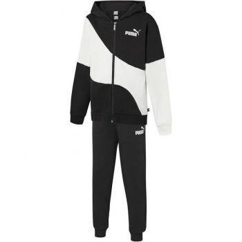 Puma Power Fleeze Chandal Negro Infantil