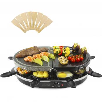 Dual-Face Raclette & Stone Grill