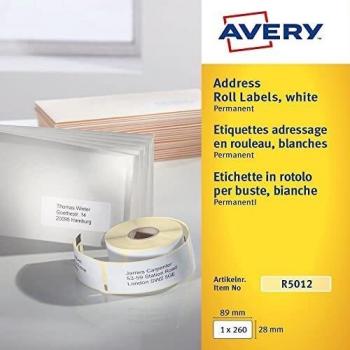 Avery Self-Adhesive Address Labels 260 Labels
