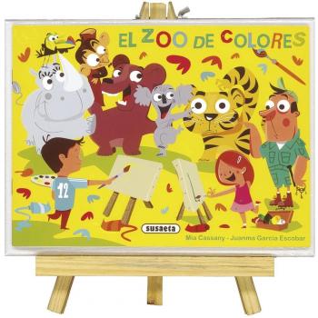 El zoo de colores (Tapa blanda).