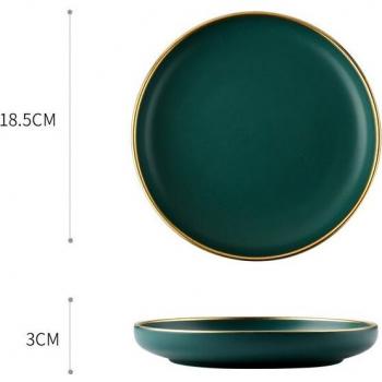 Phnom Penh Ceramic Salad Bowl Set