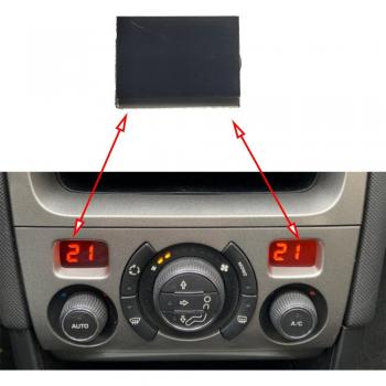 Réparation d'écran de climatisation pour Peugeot 308, 308CC, 2007