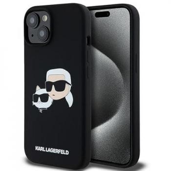 Karl Lagerfeld Smartphone Hülle Schwarz für iPhone 15