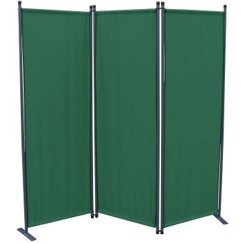 Stellwand „Grün“ – GRASEKAMP 1972, 165×170 cm, Dreiteilig