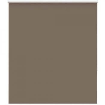 Estor minimalista café tela ancho 126,6 cm