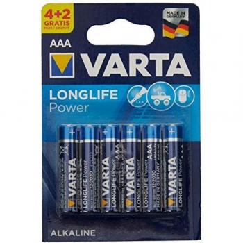 Varta Pila Alcalina LR-3 Blister 4+2
