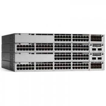 C9300L 48PF 4X E – Switch Cisco Layer 2/Layer 3 con 48 porte Gigabit e 4 porti PoE+, colore grigio