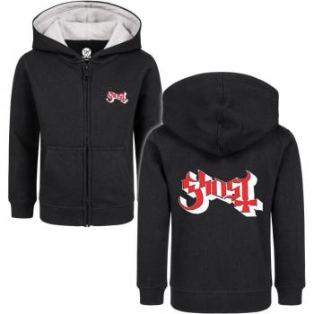 Chaqueta de Niños Ghost Metal‑Kids Negro, con Capucha