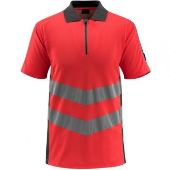 MASCOT® Murton Warnshirt rot/dunkelanthrazit Größe L