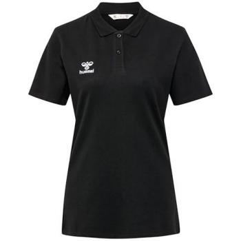 Polo Shirt Damen Hummel GO 2.0 – Schwarz, XL