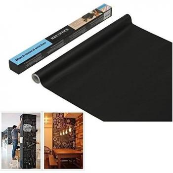 Itian 45 x 200cm Papel Pizarra Negra Adhesivo