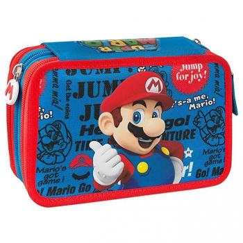 ASTUCCIO TRE ZIP SUPER MARIO