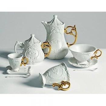 Servizio da Tè I-Wares con Manici in Oro