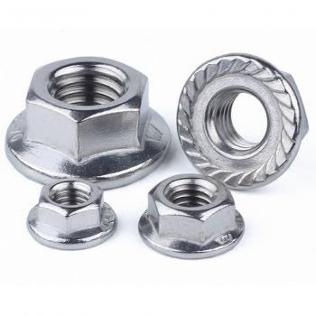 Brida de Seguridad con Tuercas Hexagonales M3–M10, 10 piezas – DIN6923