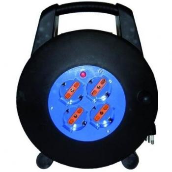 Avvolgicavi con 4 prese standard metri 10