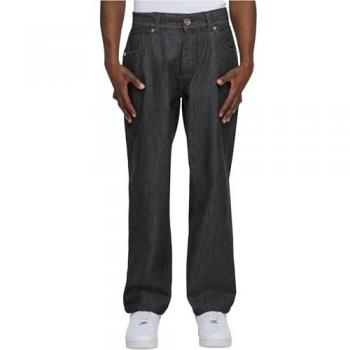 Denim Uomo 32 Nero Southpole Spray Logo