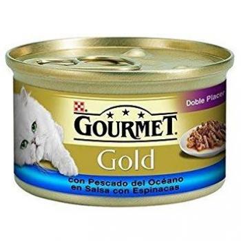 Gourmet Doble Placer Pescado y Espinacas