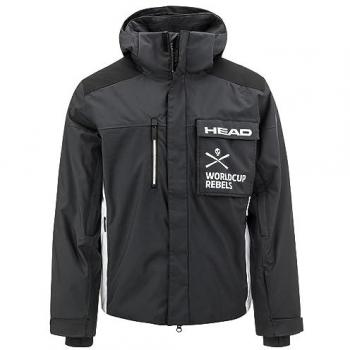 Black XL Head Race Team Jacket for Men