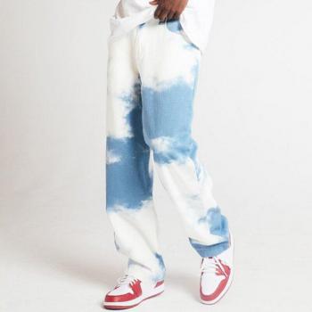 LoozyKit Vaqueros con Estampado de Corbata