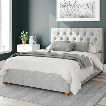 Olivier Pure Pastel Cotton Upholstered Ottoman Bed