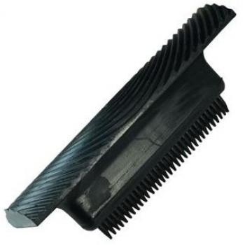 CombGrip Heart – 6 Rubber Grainer Set