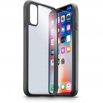 Cover protettiva Cellular Line per iPhone X Colore Nero