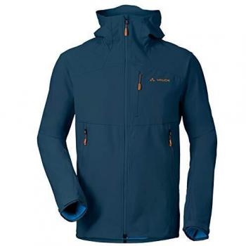 VAUDE Herren Jacke Men's Roccia Softshell Hoody, Softshelle, baltic sea, 56