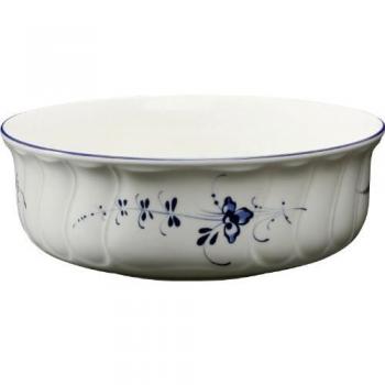 White‑Blue Vieux Luxembourg Dining Bowl