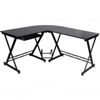 SONGMICS 138 x 150 cm L-Shaped Desk