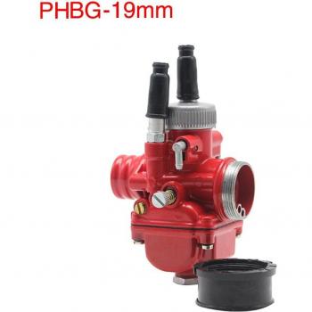 SCL MOTOS Motorcycle Carburetor 17mm 19mm 21mm Dellorto PHBG DS for DIO JOG 50cc 90cc BWS100 Puch Yamaha Zuma