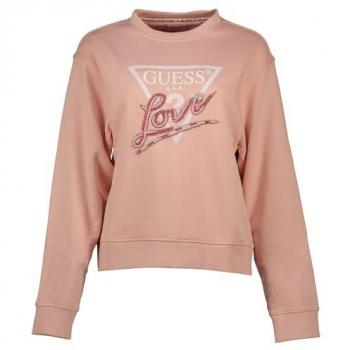 Guess Felpa W5GQ05 KB683 Rosa Regular Fit