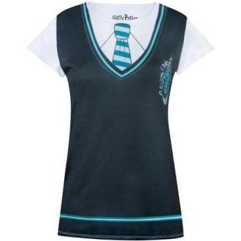 Slytherin Star – Disfraz de Camiseta para Mujer en Negro/Blanco