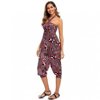 ActiveChic Convertible Pant Jumpsuit with Pockets – XXL