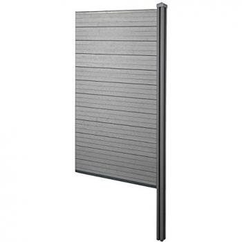 Extender WPC Sarthe – Colonne Étanche Gris 98 cm