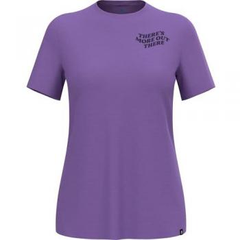 Odlo Women’s There’s More Merino 160 Crew-T-Shirt – Size S – Blau