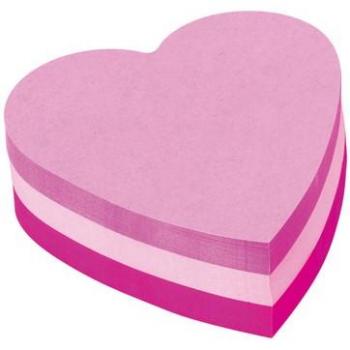 Post‑It Heart‑Shape Sticky Pad – 70 × 70 mm, 225