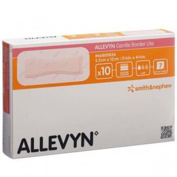 Allevyn Gentle Border Lite apósitos 8x15cm 10uds