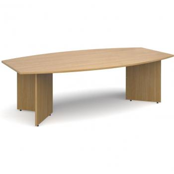 Arrowhead Leg Radial Boardroom Table
