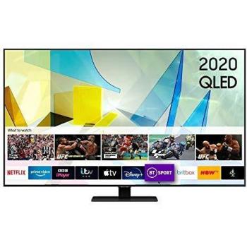 QLED 4K HDR 1500 Smart TV (Q80T) – 49 Carbon Silver