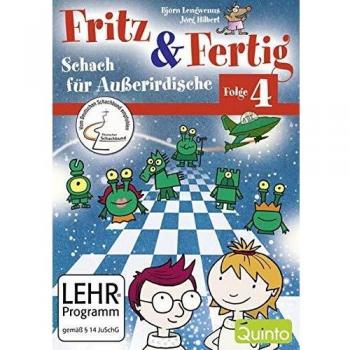 Fritz & Fertig 4. Schach für Außerirdische. CD-ROM für Windows Vista, XP, ME