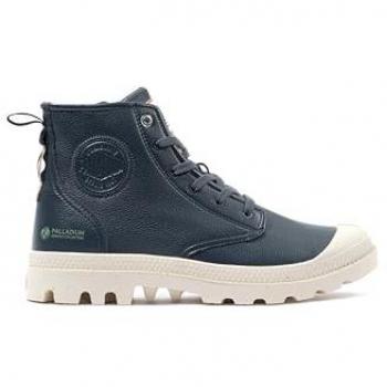 Palladium Stivali Pampa Hi Re-vegan Pelle Sintetica Blu Scuro EU 42